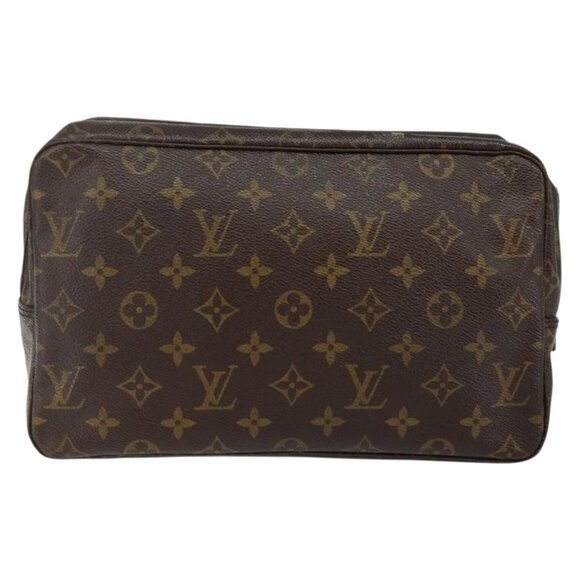 LOUIS VUITTON Monogram Trousse Toilette 28 Clutch Bag - Picture 2 of 16